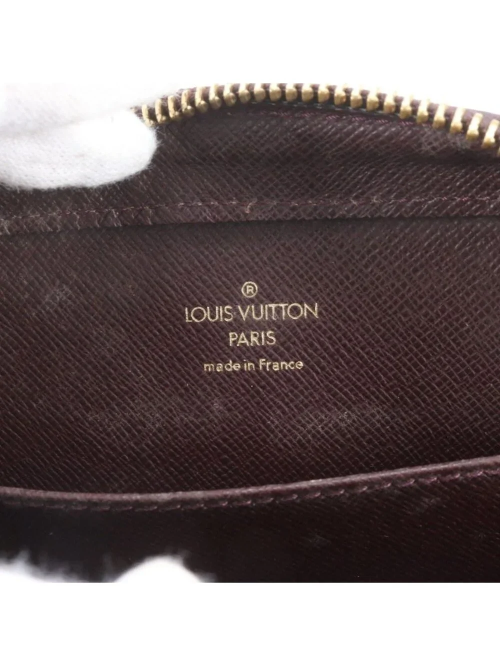 Louis Vuitton Taiga Baikal Leather Clutch Pouch Business